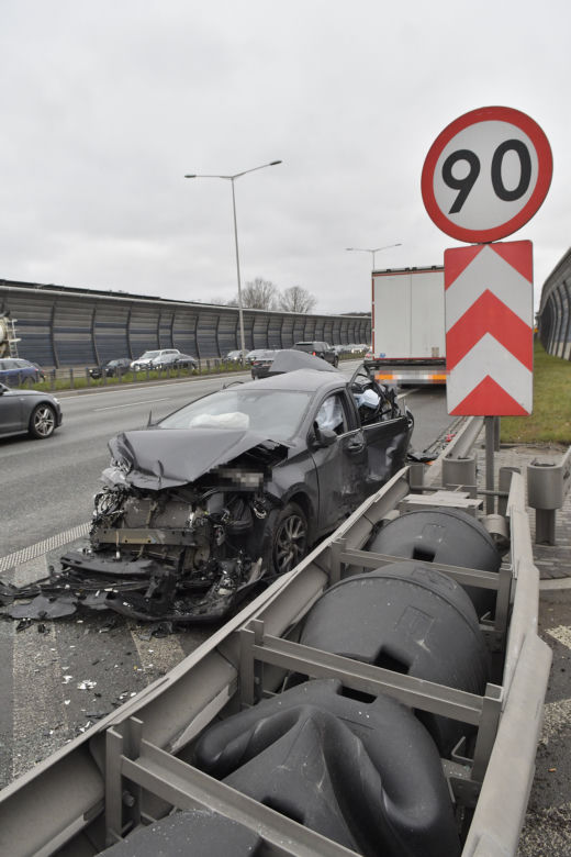 Wypadek na trasie S8