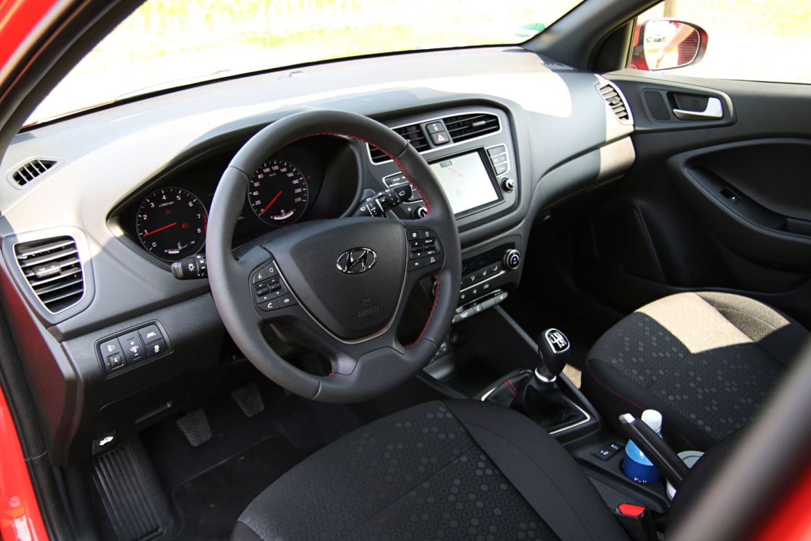 Hyundai i20 1.0 T-GDI 120 KM 6MT (lifting 2018) Tomato Red