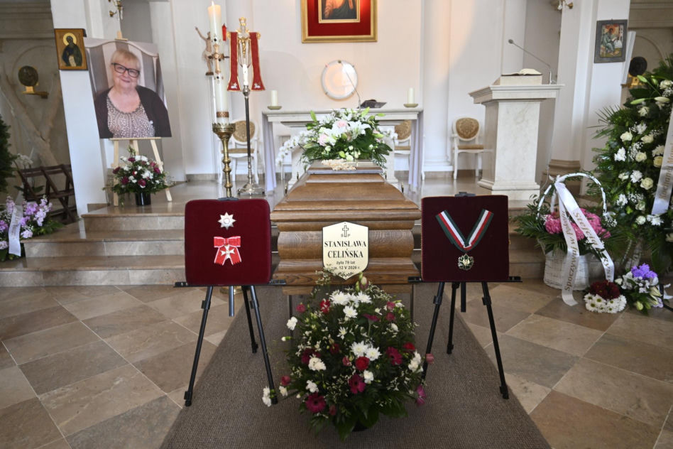 Pogrzeb Stanisławy Celińskiej