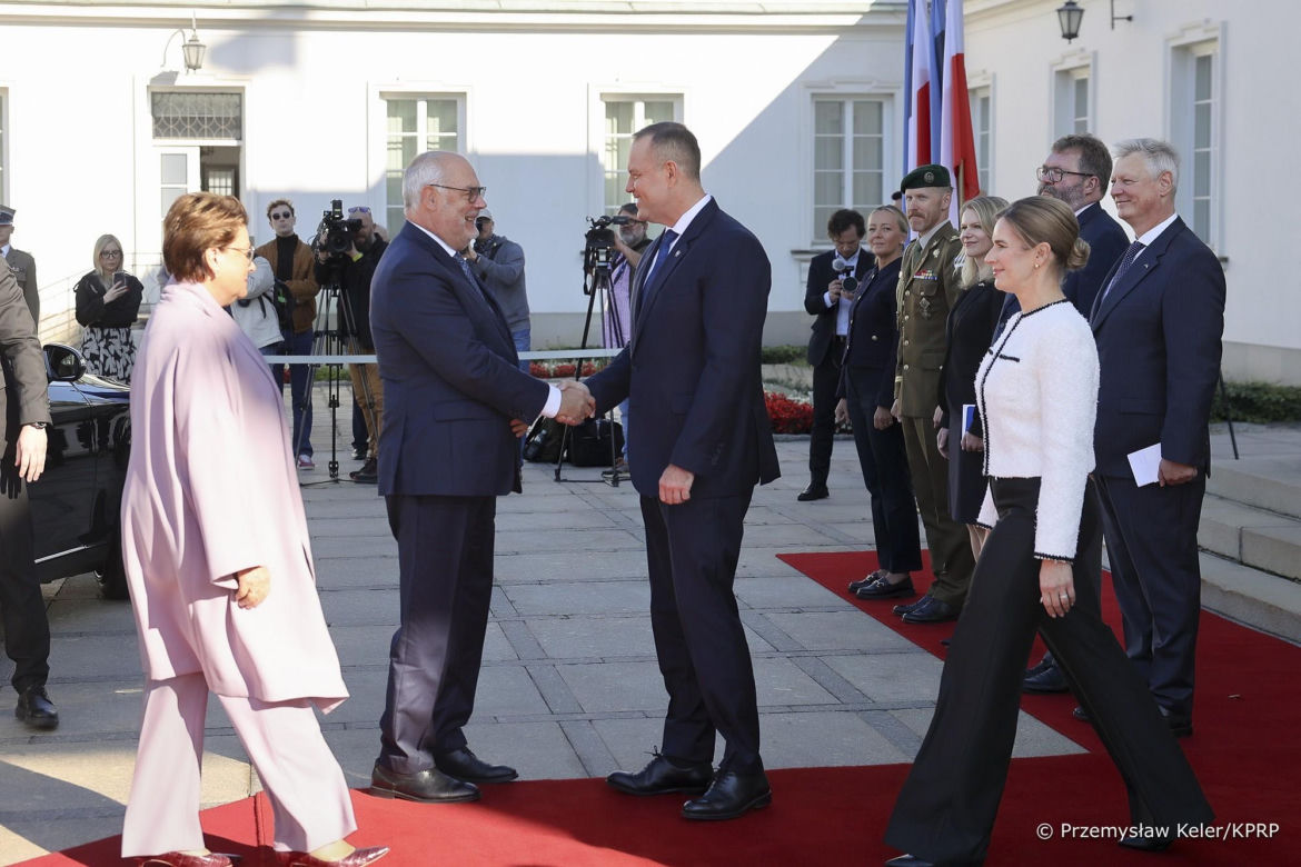 Para prezydencka z Estonii w Polsce. To pożegnalna wizyta