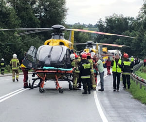 Wypadek w Witowicach Górnych. Nie żyją dwie osoby, ranne są dzieci