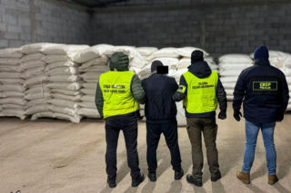 CBŚP, KAS i Straż Graniczna w akcji. Przejęli 63 tony nielegalnego tytoniu