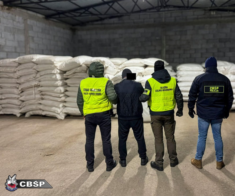 CBŚP, KAS i Straż Graniczna w akcji. Przejęli 63 tony nielegalnego tytoniu