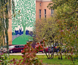 Nowy mural w centrum Piły