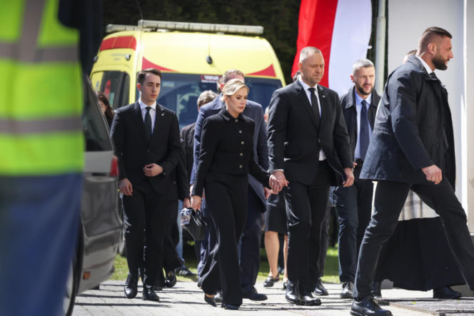 Ból, rozpacz, łzy. Poruszające sceny na pogrzebie Łukasza Litewki