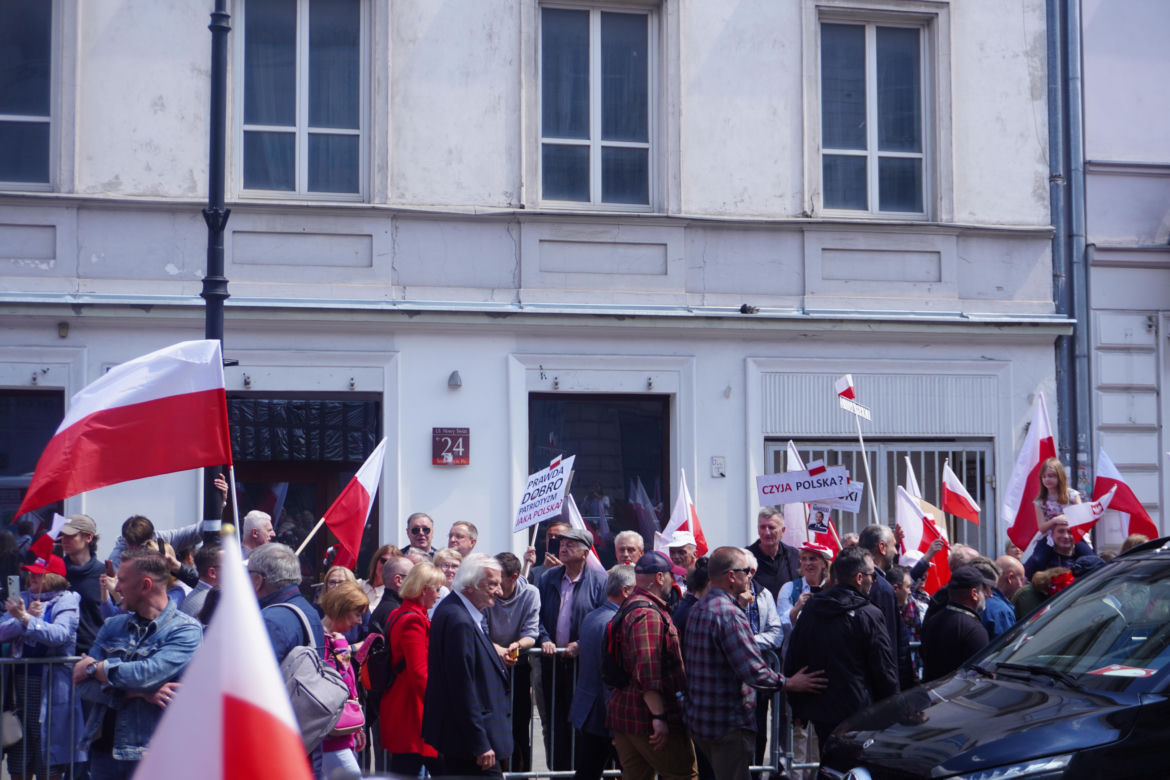 "Wielki marsz za Polską" Karola Nawrockiego 25.05.2025