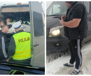 Wpadka Mołdawian w Jaśle. Przewozili  nadprogramowych pasażerów. Stracili prawa jazdy 