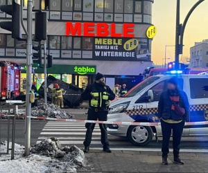 Wypadek na Pradze-Południe (19.01.2026)