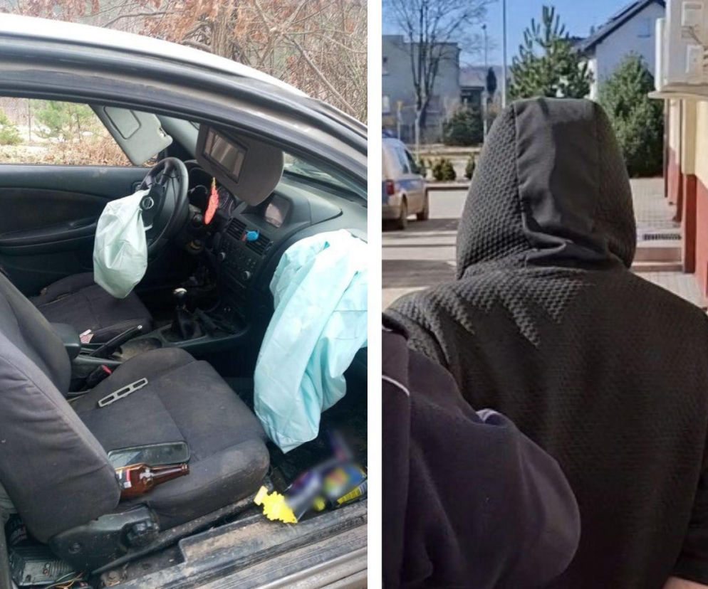 Rozbił auto o skarpę i uciął sobie drzemkę. Szokujące odkrycie spacerowiczki