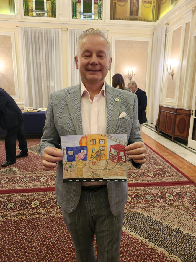 Wieczór na rzecz rodziny Marka Dziemiana w Konsulacie RP w Nowym Jorku