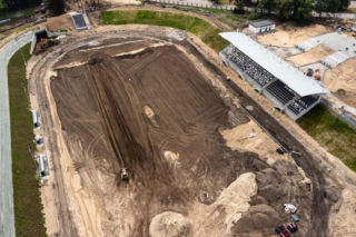 Trwa remont stadionu Granatu w Skarżysku-Kamiennej. Zobaczcie zdjęcia