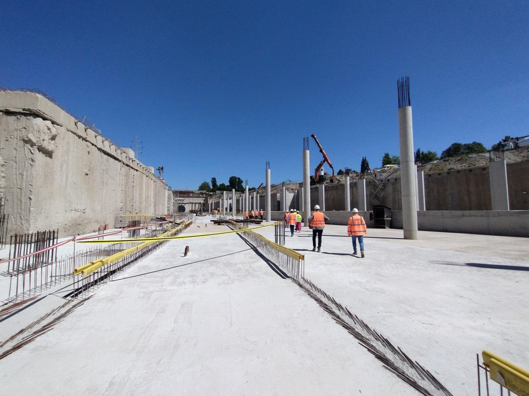 TBM Faustyna wydrążyła już 375 metrów jednotorowego tunelu