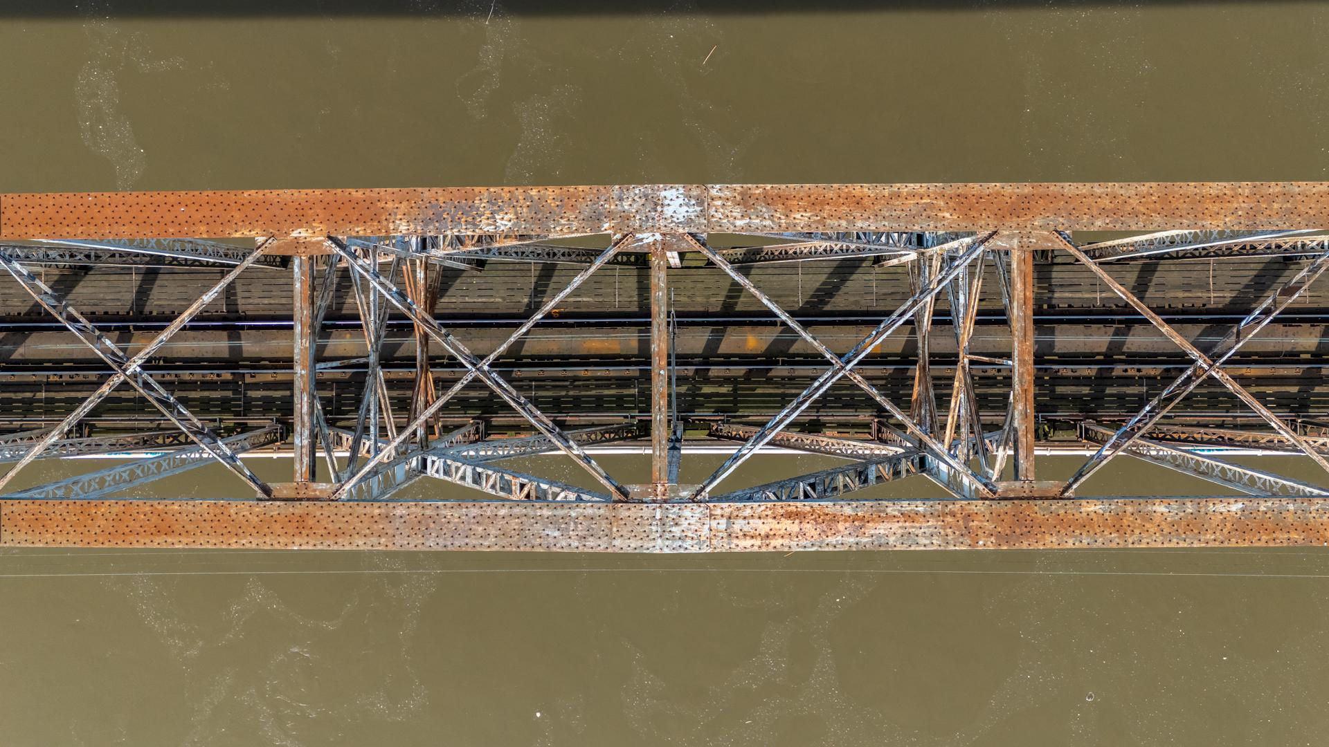 Stary most nad Wisłą w Górze Kalwarii