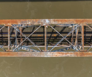 Stary most nad Wisłą w Górze Kalwarii