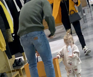 Robert Lewandowski na zakupach w najdroższym sklepie w Polsce