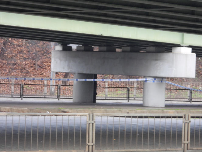 Akcja pirotechników rondo Starzyńskiego