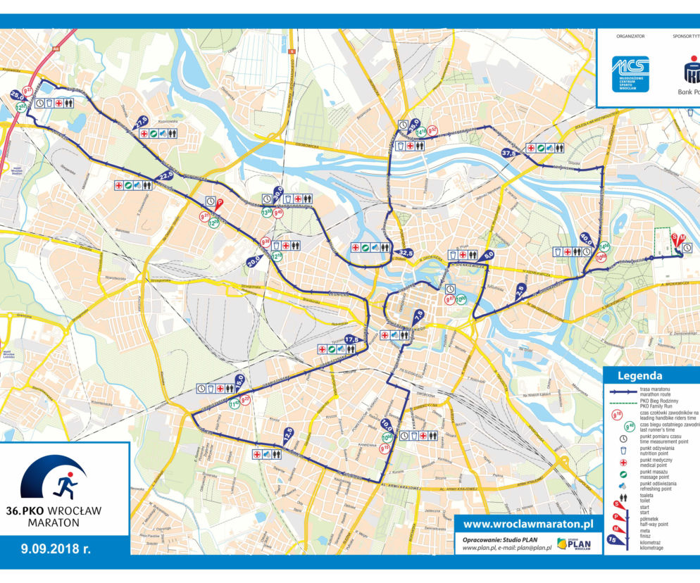 36.PKO Wrocław Maraton. Uwaga na utrudnienia!