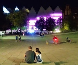Wyjątkowa iluminacja Filharmonii w Szczecinie