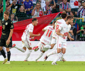 Górnik Zabrze - Ferencvaros: Zdjęcia kibiców z meczu 3. rundy eliminacji Ligi Europy