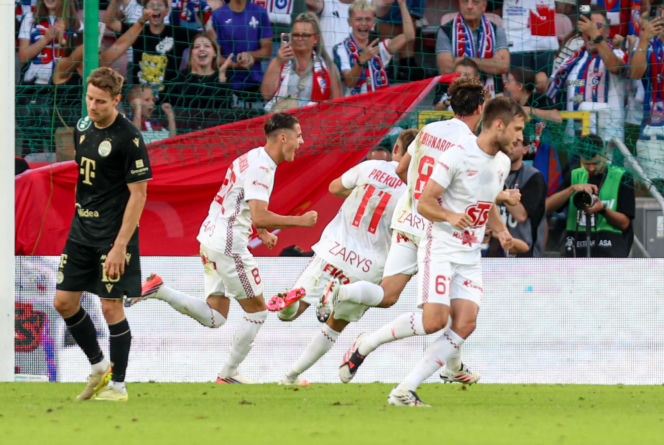 Górnik Zabrze - Ferencvaros: Zdjęcia kibiców z meczu 3. rundy eliminacji Ligi Europy