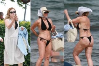 Ewa Skibińska w minibikini w Sopocie. Kusi swoimi wdziękami na plaży [ZDJĘCIA]