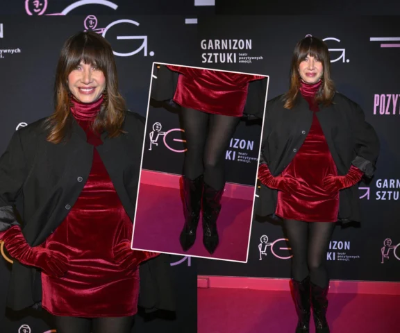 67-letnia Grażyna Wolszczak w kusej mini. Zaskoczeni? Gwiazda zaszalała