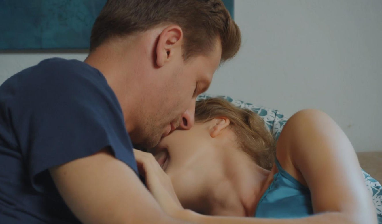 M jak miłość. Adam Karski (Patryk Szwichteberg), Natalka (Dominika Suchecka)