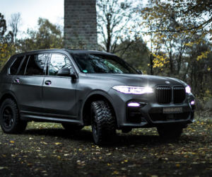 BMW X7 po tuningu Manhart