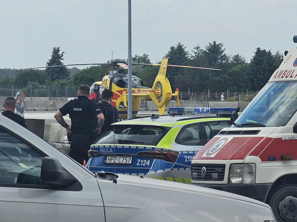 Katastrofa samolotu w Warszawie. Dwie osoby nie żyją