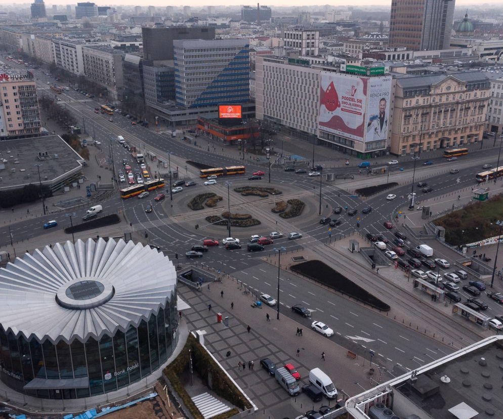 Przetarg na nowe Rondo Dmowskiego rozstrzygnięty. Przestrzeń będzie przyjazna dla mieszkańców