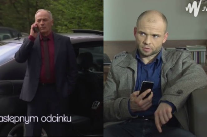 Pierwsza miłość odc. 2107. Bruno (Bartosz Picher), Karol Weksler (Karol Strasburger)