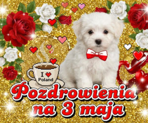 kartka na dzień dobry 3 maja