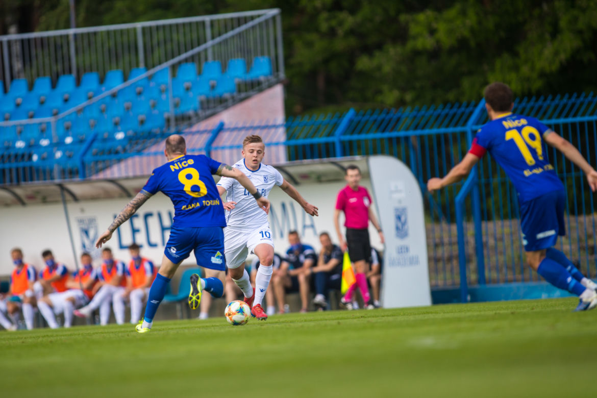 Lech II Poznań - Elana Toruń, zdjęcia z Wronek