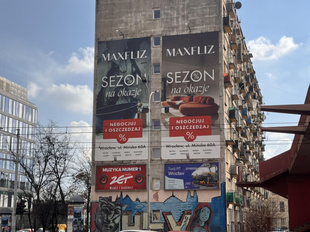 Reklamoza we Wrocławiu