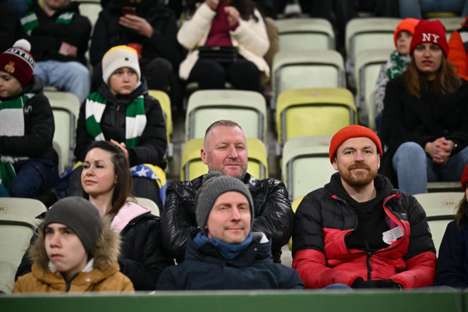 Lechia Gdańsk - Jagiellonia Białystok: Zdjęcia kibiców i zawodników z meczu 24. kolejki PKO BP Ekstraklasy