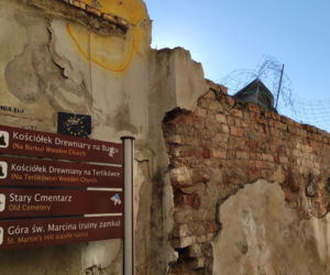 Wycięto las przy kamienicy przy Rynku 6
