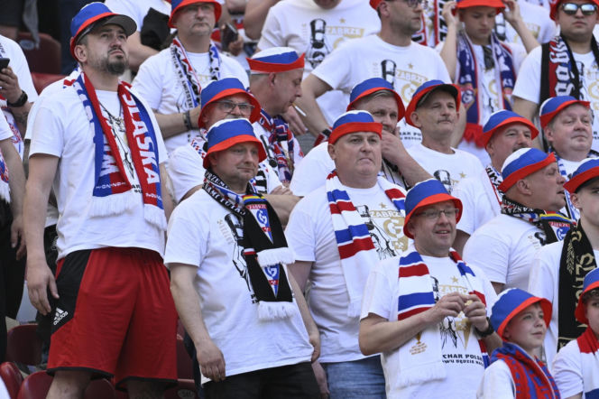 Kibice na finale Pucharu Polski: Górnik - Raków