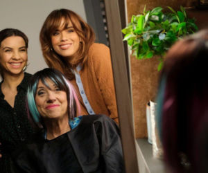 M jak miłość odc. 1900. Aneta (Ilona Janyst), Iwona (Hanna Śleszyńska), Kama (Michalina Sosna)