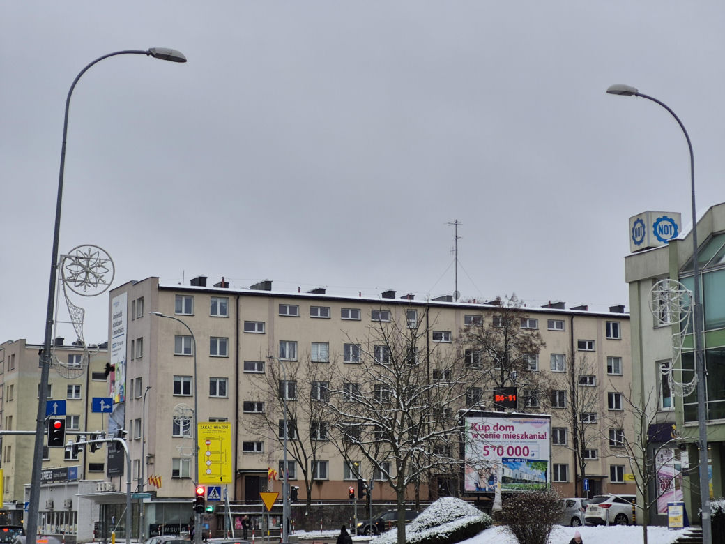 Ozdoby świąteczne oraz jarmark w Białymstoku