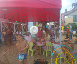 Biblioteka przy plaży w Dąbrowie Górniczej