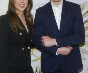 Krzyszof Diablo Włodarczyk z żoną