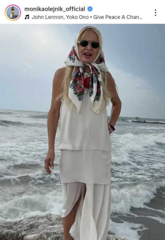 Monika Olejnik w Wenecji