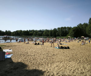 Plaża w Osiecznej lato