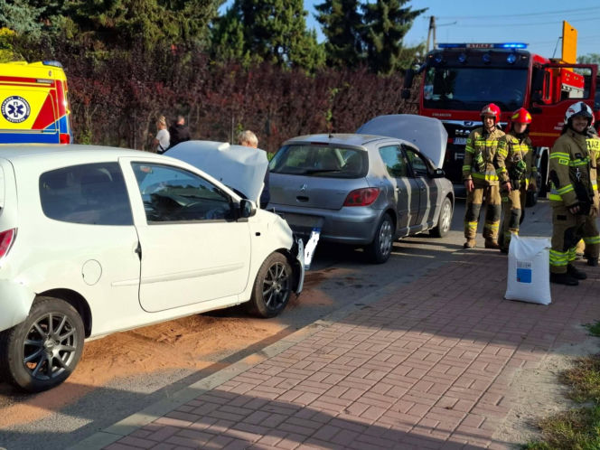 Wypadek w Warszówku