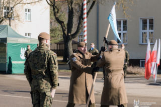 Zmiana dowódcy w 42 Batalionie Lekkiej Piechoty w Morągu