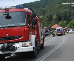 Wypadek w Kocierzu Moszczanickim. Zginęły dwie osoby