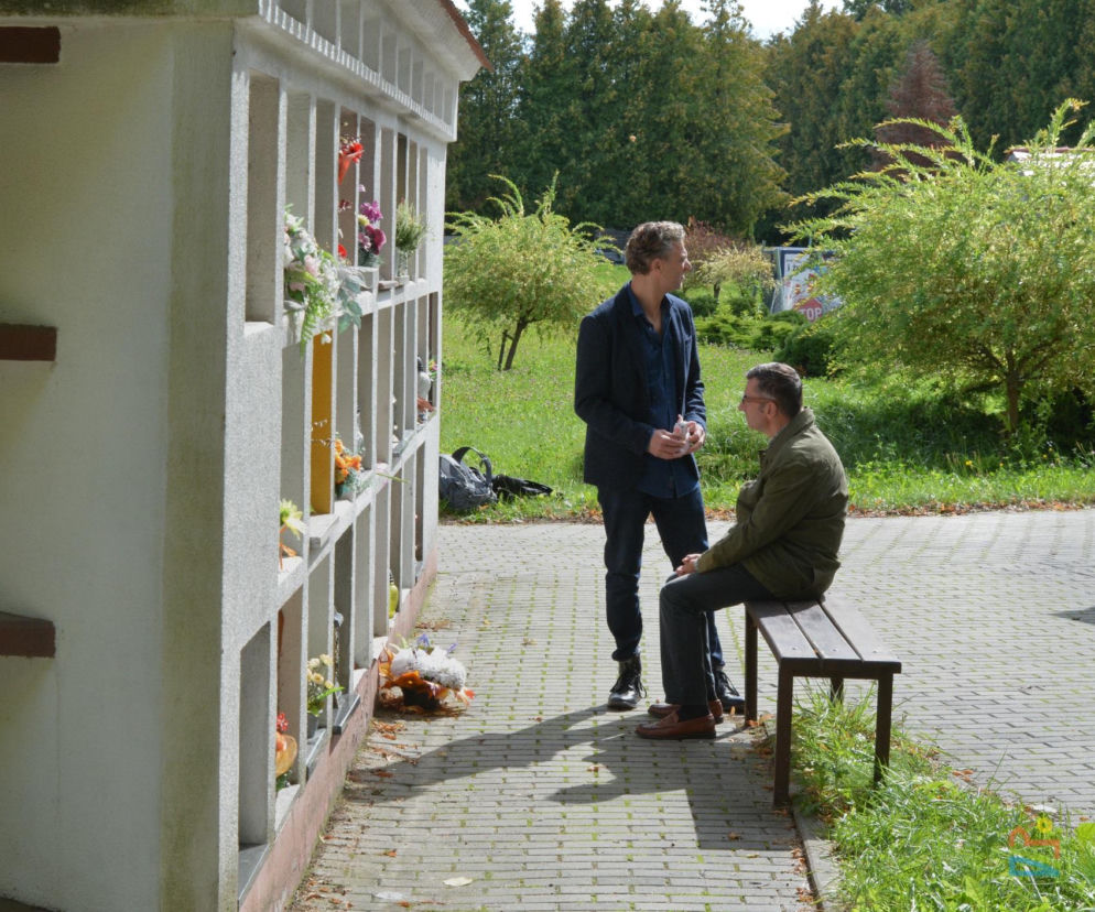 Kolejny film kręcony w Olsztynie. Za plan posłużyły kolumbaria cmentarza przy ul. Poprzecznej [ZDJĘCIA]