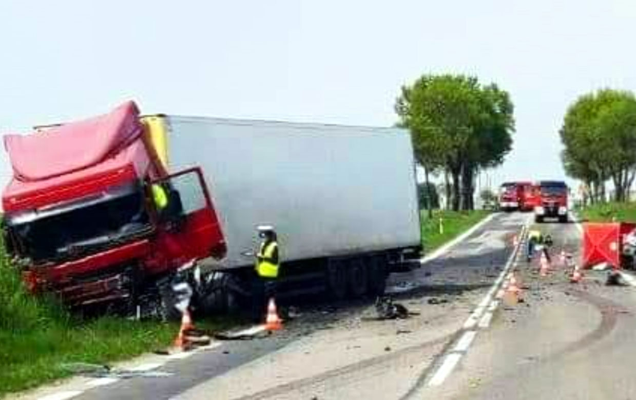 Budy Czarnockie. Tragiczny wypadek na DK 61