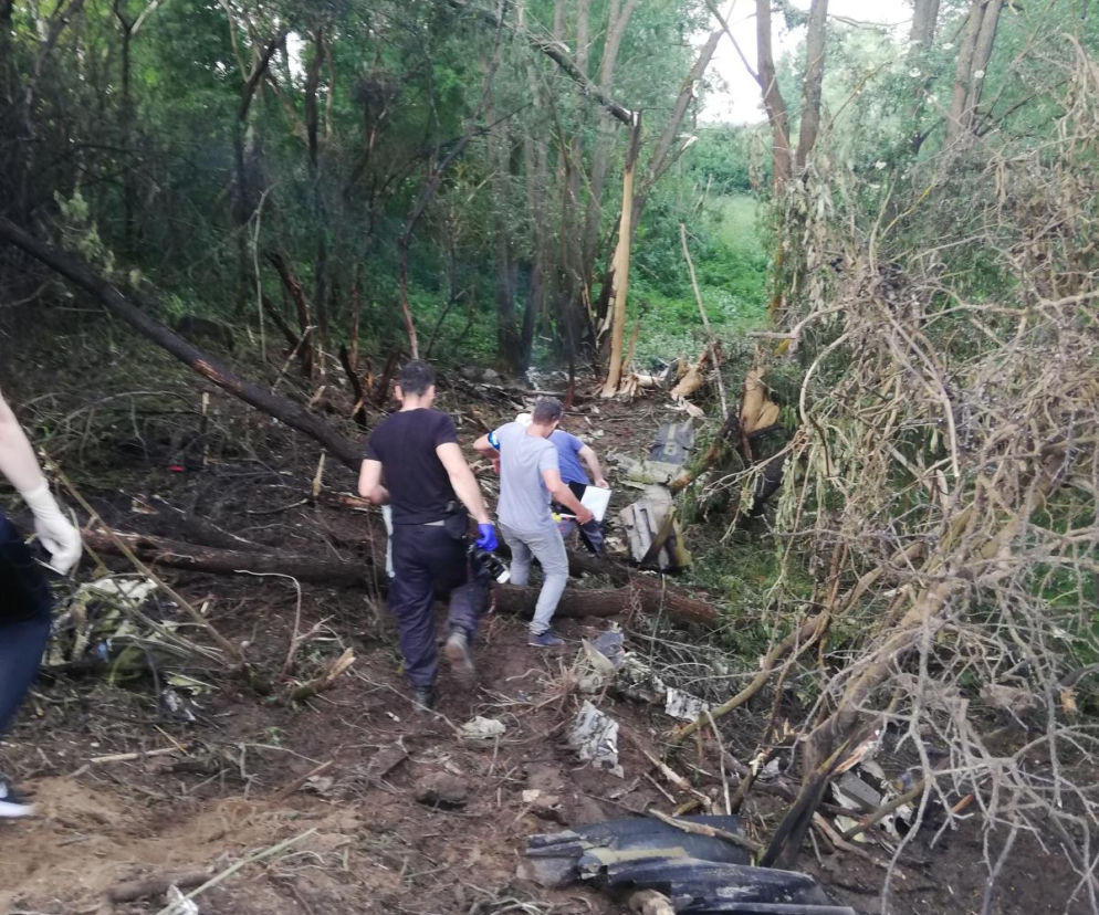 Tragedia po Antidotum. W Czechach rozbił się samolot T-28 Trojan, pilot nie żyje