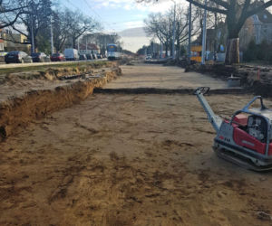 Budowa węzła Łękno - grudzień 2019